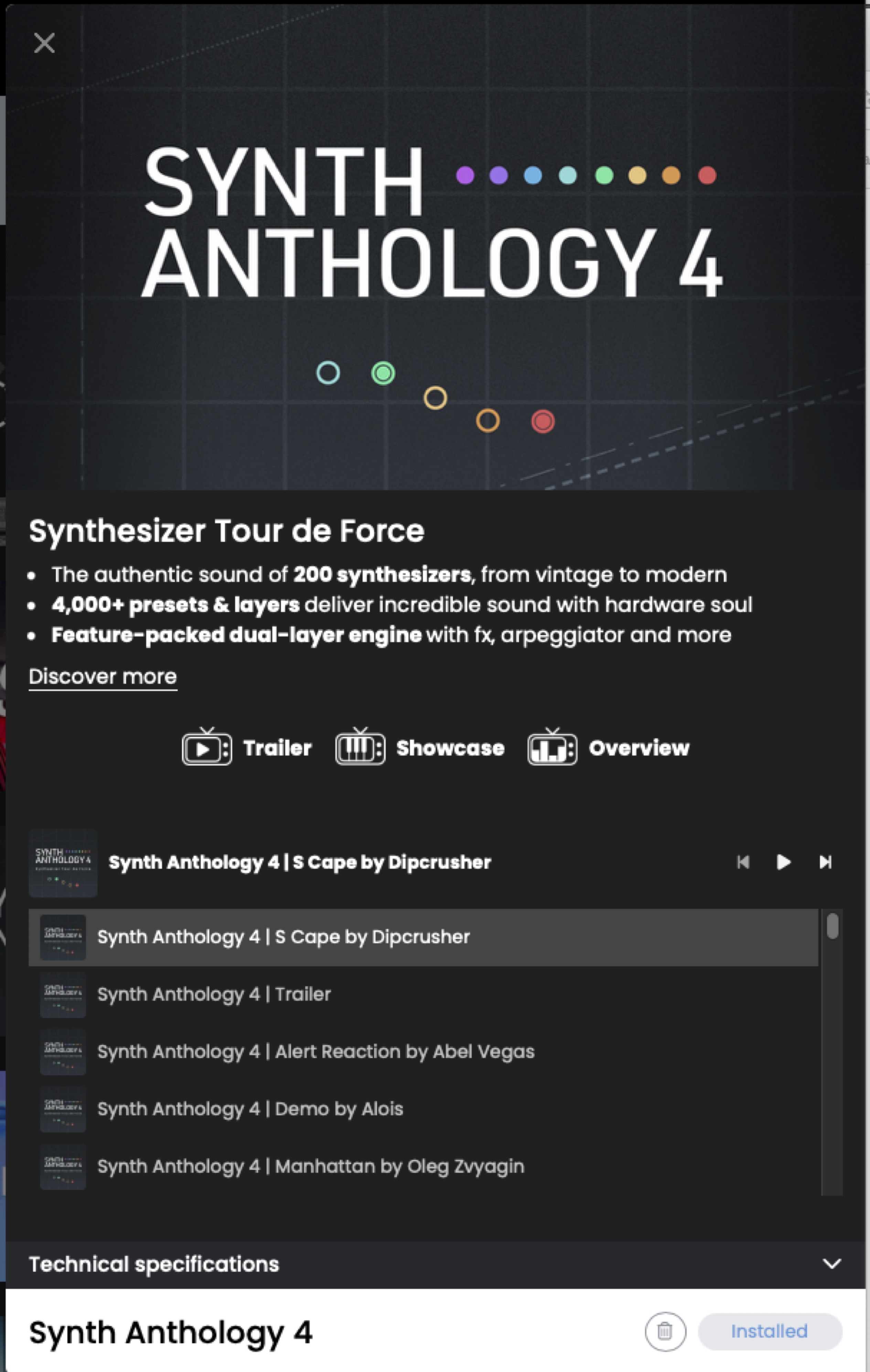 UVI Synth Anthology 4